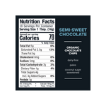 SEMI-SWEET CHOCOLATE CHIPS - 40% CACAO
