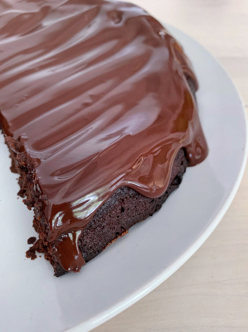 Flourless Chocolate Cake With Rosemary Ganache